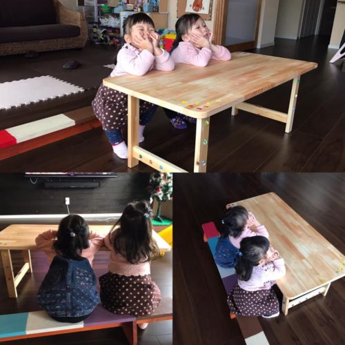 テーブルをデコってみた