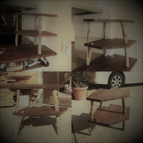 飾り棚を作ってみた